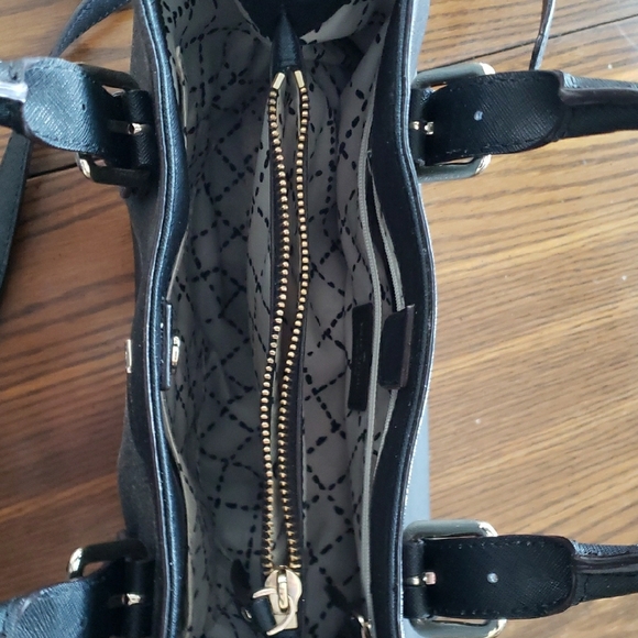 Kate Spade Black Leather Crossbody Satchel and Wallet Set - Picture 3 of 4